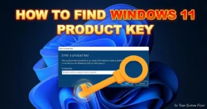 find Windows 11 product key thumbnail
