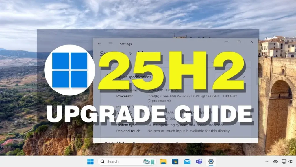 install windows 11 25h2 on unsupported PC thubnail