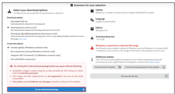 download 26h2 iso from uup