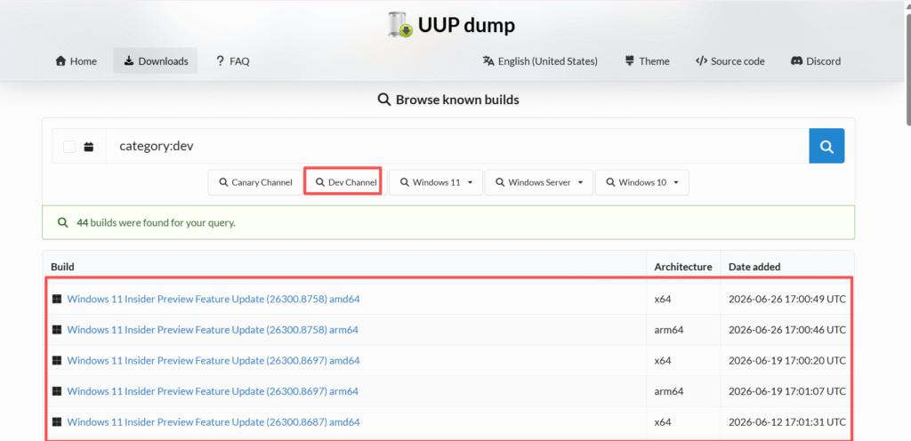 download windows 26h2 iso from UUP