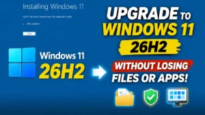 Upgrade to Windows 11 26H2 thumbnail